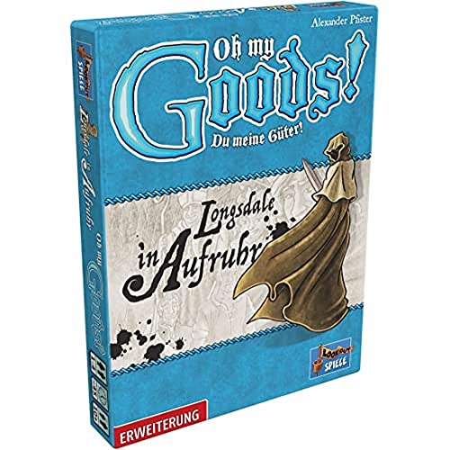 Lookout | Oh my Goods! Du meine Güter! – Longsdale in Aufruhr | Erweiterung | Familienspiel | Kartenspiel | 1-4 Spieler | Ab 10+ Jahren | 45+ Minuten | Deutsch von Lookout