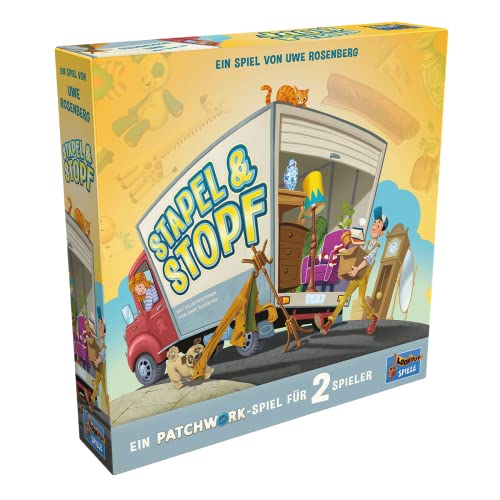 Lookout | Stapel & Stopf – Ein Patchwork Spiel | Familienspiel | Legespiel | 2 Spieler | Ab 6+ Jahren | 20 Minuten | Deutsch von Asmodee