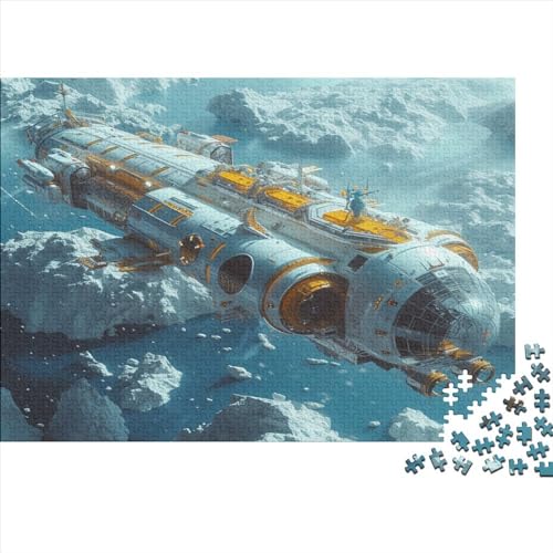 Space Shuttle Puzzles 300 Teile Future Aircraft Puzzles Für Erwachsene Lernspiel Herausforderung Spielzeug Puzzles Für Erwachsene Kinder Einzigartiges Geschenk Moderne Wohnkultur300pcs (40x28cm) von Loommgger
