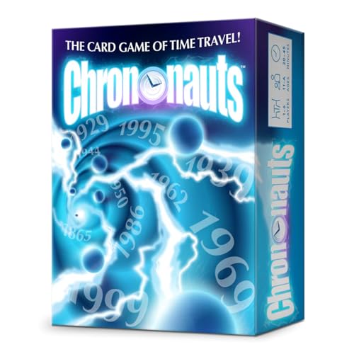 Looney Labs Chrononauts Kartenspiel - Zeitreise-Abenteuer für 1-6 Spieler von Looney Labs