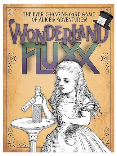 Looney Labs | Wonderland Fluxx The Ever Changing Card Game of Alice in Wonderland Adventures | English von Looney Labs