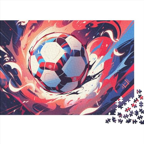 Fußball Puzzlespiel Erwachsene 1000 Teile Erwachsenen Puzzlespiel Puzzel 1000pcs (75x50cm) von Loongboy