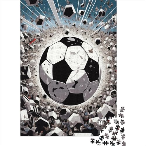 Fußball Puzzlespiel Erwachsene 1000 Teile Erwachsenen Puzzlespiel Puzzel 1000pcs (75x50cm) von Loongboy