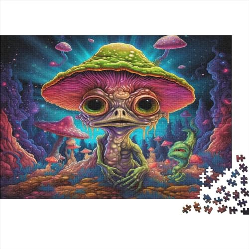 Mushroom Elf Puzzle 1000 Teile Puzzles Für Erwachsene Klassische Puzzles 1000 Teile Erwachsene 1000pcs (75x50cm) von Loongboy