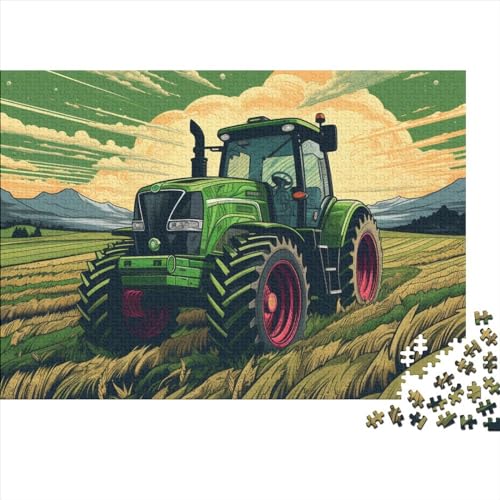 Traktor Puzzle 1000 Teile Erwachsener Kniffel Spaß Für Die Ganze Familie - Abwechslungsreiche 1000 Puzzleteilige Motive Puzzlespiel Erwachsene Puzzel 1000pcs (75x50cm) von Loongboy