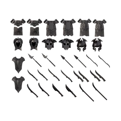 LootPop Mini Ritter Figuren Rüstungs Zubehör inklusive Helm, Rüstung, Waffen, im Stil der Mittelalterlichen Römer und Griechen, Kompatibel mit Bestehenden Marken-Figuren, 36 Teile LootPop Mini Ritter Figuren Rüstungs Zubehör inklusive Helm, Rüstung, Waffen, im Stil der Mittelalterlichen Römer und Griechen, Kompatibel mit Bestehenden Marken-Figuren, 36 Teile von LootPop