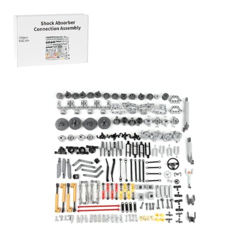 LootPop Technik Ersatzteile Set- – Aufhängung, Differenzialsperre & Drehscheibe 169 Teile – Kompatibel mit Technic & Standard-Maßgeschneidert LootPop Technik Ersatzteile Set- – Aufhängung, Differenzialsperre & Drehscheibe 169 Teile – Kompatibel mit Technic & Standard-Maßgeschneidert von LootPop