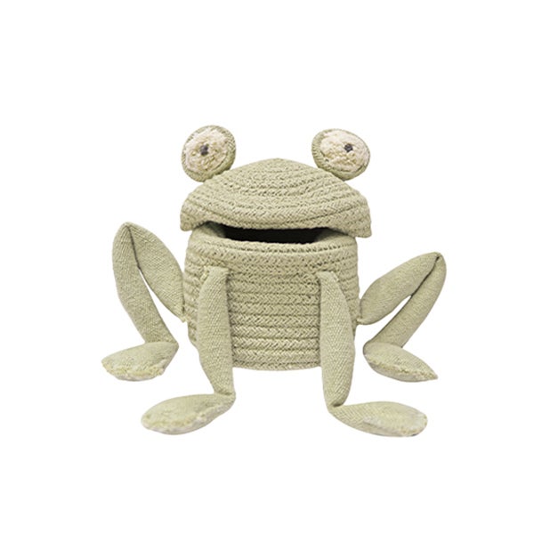 Lorena Canals Aufbewahrungskorb Mini Fred the Frog von LorenaCanals