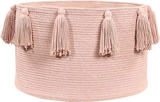 Lorena Canals Tassels Korb, Vintage Nude von LorenaCanals