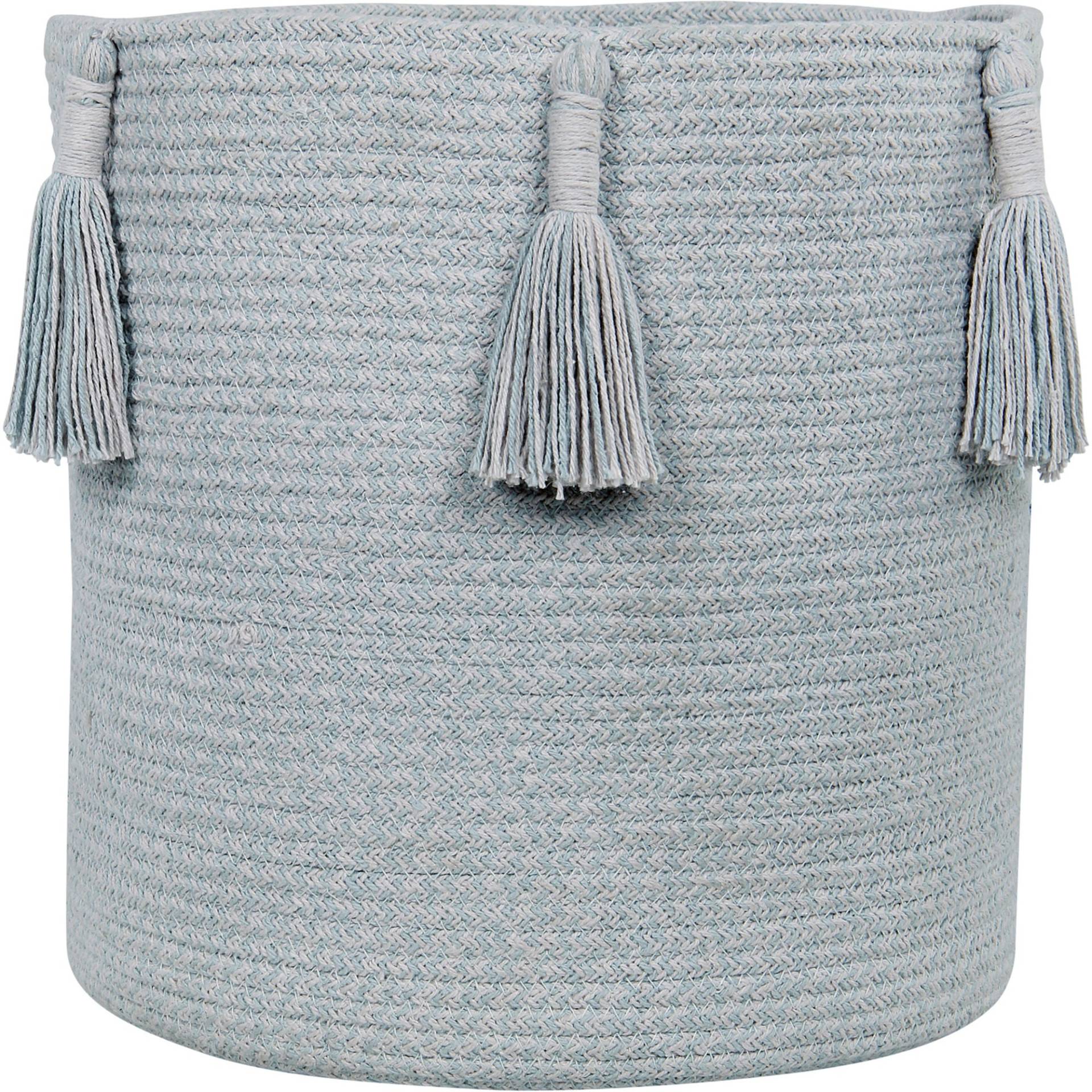 Lorena Canals Woody Aufbewahrungskorb, 30x30x30 cm, Pearl Blue von LorenaCanals