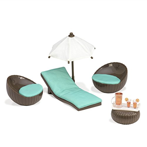 Lori LO37090Z Puppenhaus Terrasse Set von Lori