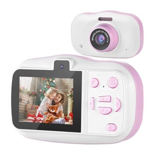 Lorrgasw Kinderkamera Wasserdicht 1080P Mini Selfie Kinderspielzeug Digitalkameras 32G Video-Camcorder Spielzeug Kindergeburtstagsgeschenk-A von Lorrgasw