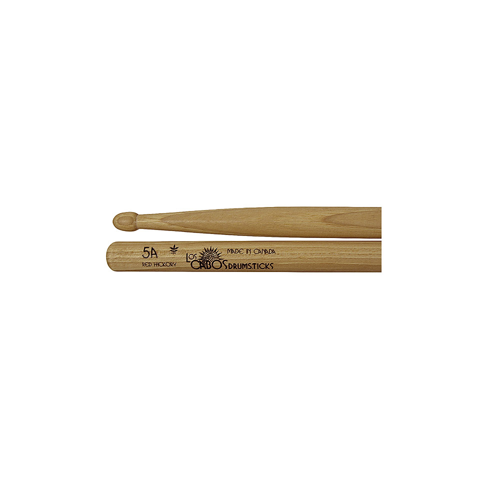 Los Cabos Red Hickory 5A Drumsticks von Los Cabos