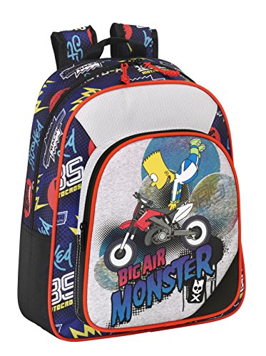 Die Simpson – Anpassbar Kinder Backpack, 28 x 34 cm (SAFTA 611 505 006) von Los Simpson