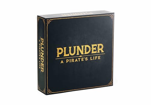 Plunder | Strategiebrettspiel auf ENGLISCH | Brettspiele für Familien | Brettspiele für Erwachsene und Kinder | Spieleabend für Familien | 2 bis 6 Spieler | A Pirate‘s Life | Das große Plündern von Lost Boy Entertainment