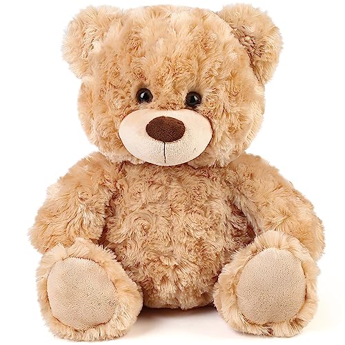 LotFancy Teddybär Plüschtier Kuscheltiere 30 cm, Teddybär Klein Braunbär Süße Stofftier Spielzeug, Geschenke für Kinder Mädchen Freundin, Geburtstag Valentinstag, Hellbraun LotFancy Teddybär Plüschtier Kuscheltiere 30 cm, Teddybär Klein Braunbär Süße Stofftier Spielzeug, Geschenke für Kinder Mädchen Freundin, Geburtstag Valentinstag, Hellbraun von LotFancy