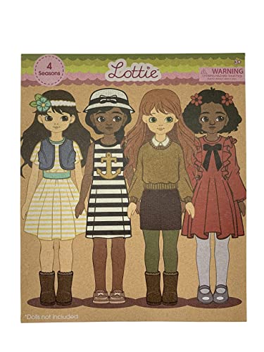 Lottie 4 Seasons Multipack Outfits | Toys for Girls and Boys | Accesorios para Muñeca | Gifts for 3 4 5 6 7 8 Year Old | Small 7.5 inch von Lottie