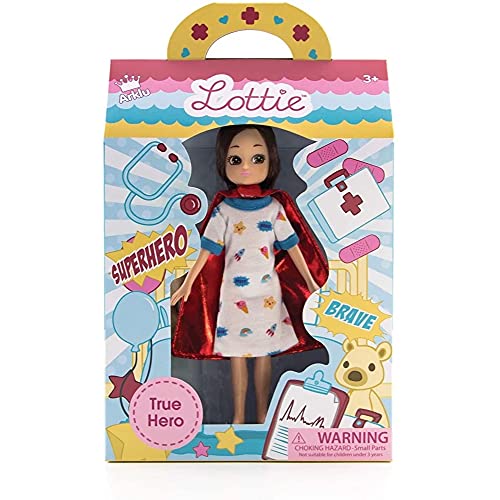 Lottie True Hero Hospital Doll, Hospital Toys for Kids, Hospital Gifts for Kids, Hospital Gifts for Girls and Boys, Hospital Gifts for Children, Super Hero Girls, Superhero Girls Dolls von Lottie