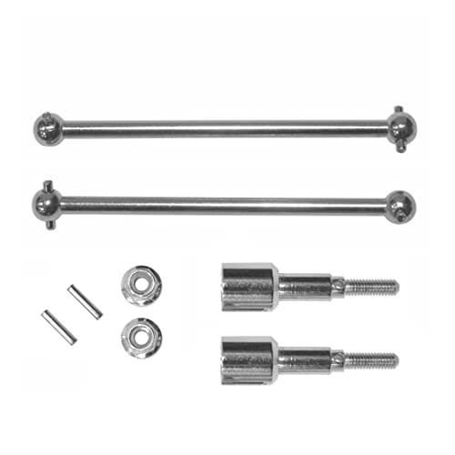 Loufy Hintere Antriebswelle aus Metall Dogbone für HBX 901 901A 903 903A 905 905A 1/12 RC Auto Upgrades Ersatzteile Zubehör von Loufy