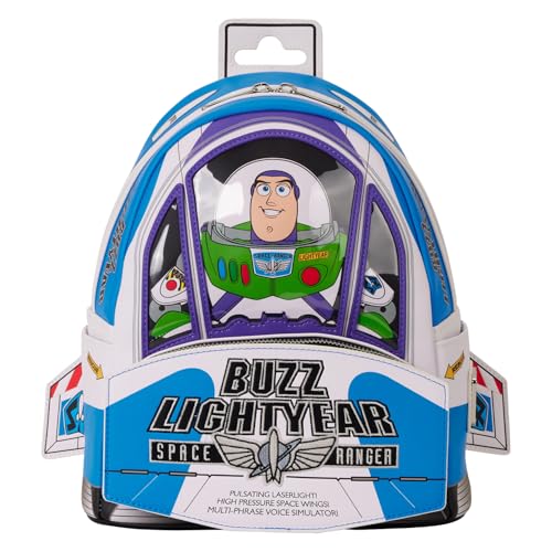 Loungefly Pixar Toy Story 30. Jahrestag Buzz Lightyear Mini Rucksack Loungefly Pixar Toy Story 30. Jahrestag Buzz Lightyear Mini Rucksack von Loungefly
