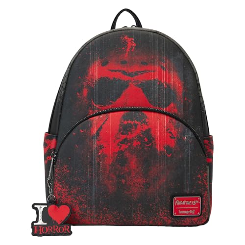 Loungefly Warner Brothers Friday The 13th I Heart Horror Mini Backpack Loungefly Warner Brothers Friday The 13th I Heart Horror Mini Backpack von Loungefly