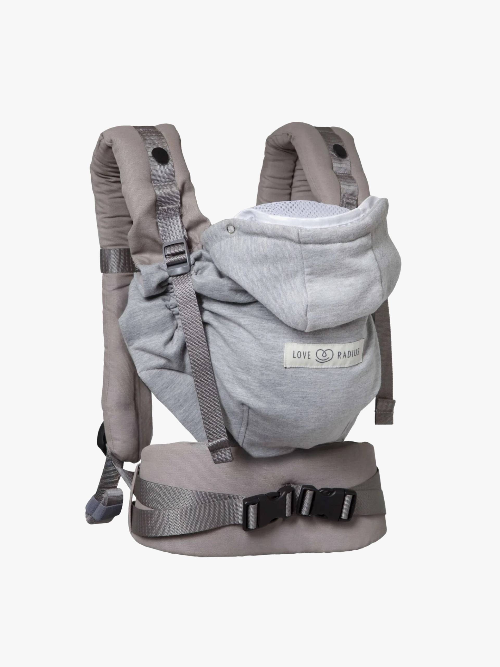 Love Radius HoodieCarrier 2 Babytrage, Athletic Grey Love Radius HoodieCarrier 2 Babytrage, Athletic Grey von Love Radius