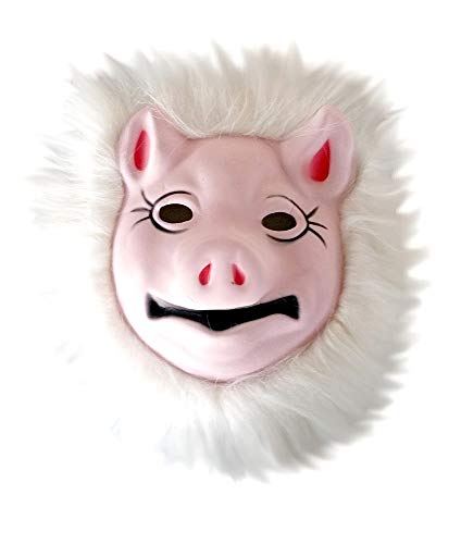 LoveLegis Kostüm Maske - Verkleidung - Karneval - Halloween - rosa Schwein Schwein - Erwachsene - Unisex - Frau - Mann - Jungen - Geschenkidee für Weihnachten und Geburtstag von LoveLegis