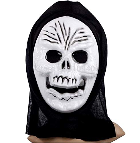 LoveLegis Skelett Kostüm Maske - Verkleidung - Karneval - Halloween Zombie Monster Death Bones - weiße Farbe - Erwachsene - Mann - Junge - Geschenkidee für Weihnachten und Geburtstag von LoveLegis