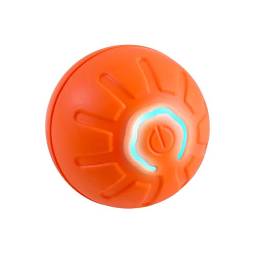 Lovehomily Haustierspielzeug, Katzenspielzeug, automatisch rollender Ball, interaktives Hundespielzeug, Ball mit LED-, automatisch rollender Ball, Spielzeug, USB wiederaufladbar, Katzenspiel von Lovehomily