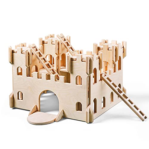 Holzspielzeug Schloss für Kinder. Ritterburg Spielburg zum Selberbauen, Nachhaltig Unbehandeltes Birkensperrholz. Spielzeug ab 3 Jahre. Lovelties Holzspielzeug Schloss für Kinder. Ritterburg Spielburg zum Selberbauen, Nachhaltig Unbehandeltes Birkensperrholz. Spielzeug ab 3 Jahre. Lovelties von Lovelties
