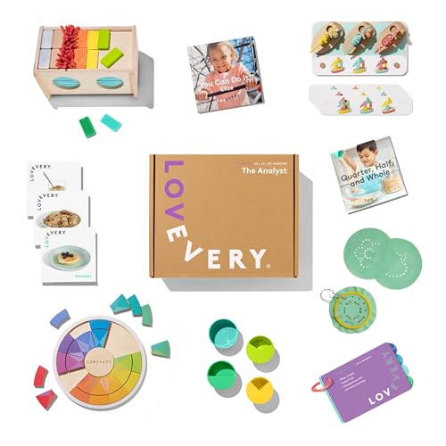 Lovevery, The Analyst Play Kit + Bonusbuch ('You Can Do It, 46-47-48+ Monate von Lovevery