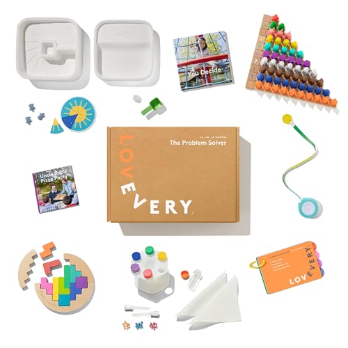 Lovevery, The Problem Solver Play Kit + Bonus Buch (You Decide), 43-44-45+ Monate von Lovevery