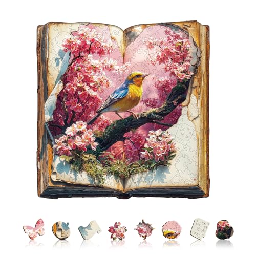 Holzpuzzle Erwachsene Petal Serenade - 200 Teile holzpuzzle Geschenkbox, Wanddekoration und Lernspielzeug für Freunde und Familien Holzpuzzle Erwachsene Petal Serenade - 200 Teile holzpuzzle Geschenkbox, Wanddekoration und Lernspielzeug für Freunde und Familien von Lovpippi