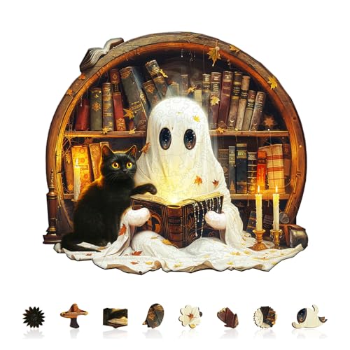 Holzpuzzle Erwachsene Schwarze Katze Geschichten - 275 Teile holzpuzzle Geschenkbox, Wanddekoration und Geschenk für Freunde und Familien Holzpuzzle Erwachsene Schwarze Katze Geschichten - 275 Teile holzpuzzle Geschenkbox, Wanddekoration und Geschenk für Freunde und Familien von Lovpippi