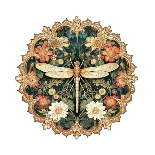 Holzpuzzle Erwachsene William Morris Libelle - 255 Teile holzpuzzle Geschenkbox, Wanddekoration und Geschenk für Freunde und Familien Holzpuzzle Erwachsene William Morris Libelle - 255 Teile holzpuzzle Geschenkbox, Wanddekoration und Geschenk für Freunde und Familien von Lovpippi