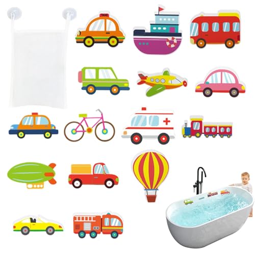 Car Bath Toys | Floating Bath Toys | Kids Water Toys | Bathtub Toys for | Pool Toys for Kids Engaging Learning Experience for Birthday, Thanksgiving, Easter von Lpsdssre