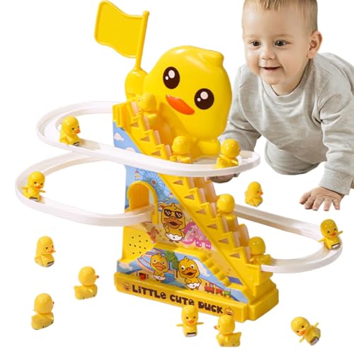 Duck Climbing Toy | Electric Roller Coaster Toy | Duck Slide Toy | Toddler Roller Coaster Toy | Duck Toy for Kids Interactive Duck Roller Coaster for Kids, Toddler, Girls von Lpsdssre