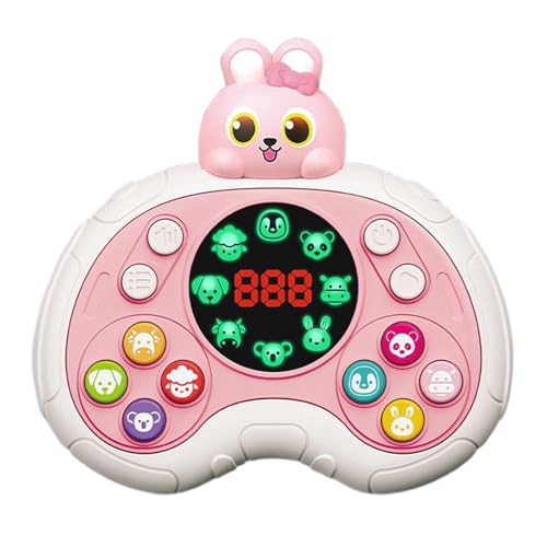 Elektronisches Pop -Spielzeug, Light -up -Zappelspielspielzeug, Handspielzeug Für Handheld -Bubble, Einfach Verwenden, Die Kognitiven Fähigkeiten, Sichere Und Premium -Qualität, 13,8x13,8x4cm, Für Kin von Lpsdssre