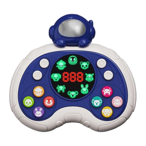 Elektronisches Pop -Spielzeug, Light -up -Zappelspielspielzeug, Handspielzeug Für Handheld -Bubble, Einfach Verwenden, Die Kognitiven Fähigkeiten, Sichere Und Premium -Qualität, 13,8x13,8x4cm, Für Kin von Lpsdssre