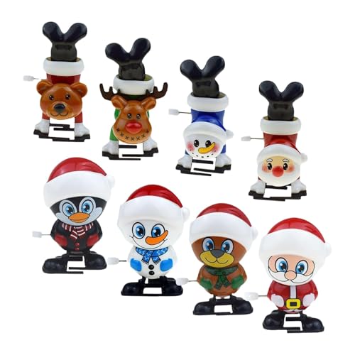 Lpsdssre Christmas Toy | Christmas Decorations | Walking Animal Figurine | Christmas for Kids | Miniature Animal Toys Charming Christmas Design for Home Decorations von Lpsdssre