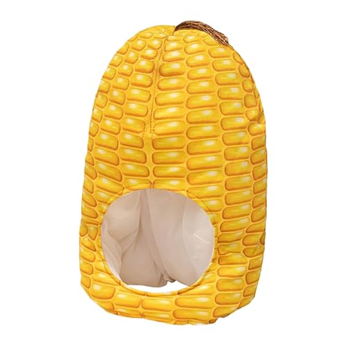 Lpsdssre Corn Cob Hat | Novelty Winter Hat | Cute Plush Hat For Kids | Novelty Masque Cap | Cute Corn Hat Fun And Unique Design For Chilly Days, Halloween, Or Holiday Fun. von Lpsdssre