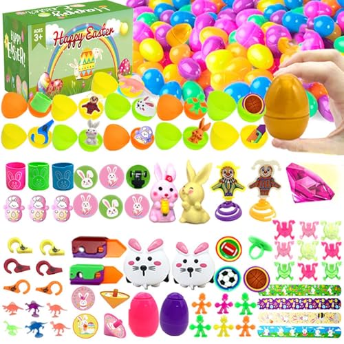 Lpsdssre Easter Egg Fillers | Easter Toys | Easter Basket Stuffers | Toddler Easter Toys | Kids Easter Creative And Fun Easter Egg Fillers For Toddler Kids Easter Theme Parties Favors von Lpsdssre