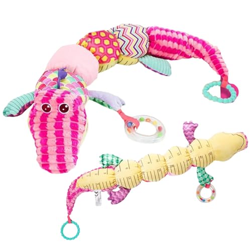 Lpsdssre Musical Crocodile Toy | Soft Plush Crocodile | Activity Soft Toy | Interactive Crocodile Stuffed Animal | Musical Plush Toy Musical and Sensory Experience for Christmas Stocking Stuffer von Lpsdssre