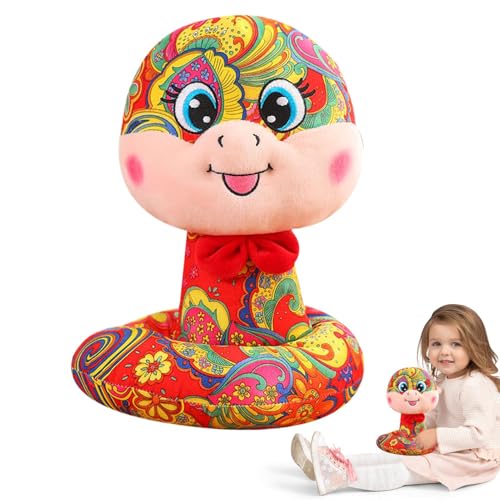 Lpsdssre Snake Stuffed Animal | Year of The Snake Plush | 2025 Chinese Plush | Standing Snake Mascot | Chinese Spring Festival Gift 2025 Year of The Snake Plush for Chinese Spring Festival von Lpsdssre