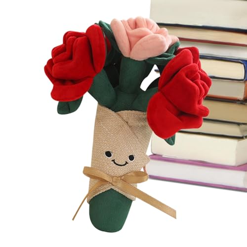 Lpsdssre Stuffed Flowers | Rose Bouquet Plush Doll | Plush Flower for Home | Hug Pillow Toy | Holiday Home Decoration Charming Home and Car Decorations for Car Home Desk von Lpsdssre