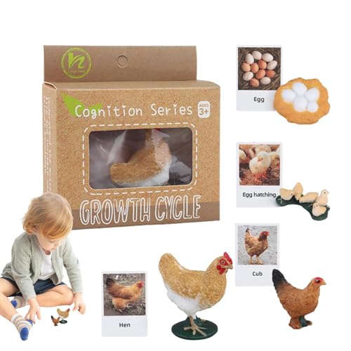 Lpsdssre Tierfiguren-Set, Tierfiguren mit Karten - Lernspielzeug für Kinder | Lustiges Lernspielzeug, passendes Kinderspielzeug für Kindergarten, Kindergarten, Vorschule von Lpsdssre