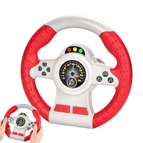 Lpsdssre Toddler Steering Wheel | Interactive Toy Steering Wheel | Car Driving Simulator | Copilot Toy | Driving Simulator Toy Educational and Fun Role Play for Boys, Girls, Family von Lpsdssre