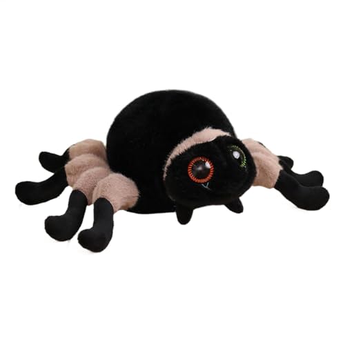 Spider Plush Toy | Cute Spider Pillow | Halloween Stuffed Animal | Spider Throw Pillow | Halloween Decoration Pillow Realistic and Cute Design for Kids and Adults von Lpsdssre