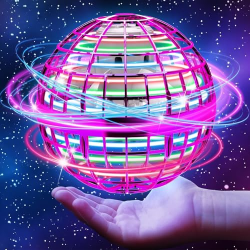 Fliegender Ball Flying Ball Flying Orb Ball Magic Ball Drohne orbi Ball Hover Toy Geschenke Jungen Mädchen Spielzeug Schwebeball Geschenke orbi Ball Galaxy Ball Boomerang Ball Flying Spinner von Lshfjnd