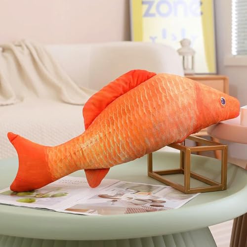 LsnDxg 3D Goldfisch Plüschtier Plüsch Tier Karpfen Plüsch Kissen Kreatives Sofa Kissen Geschenk Kinder Spielzeug Geburtstag 40cm 3 von LsnDxg